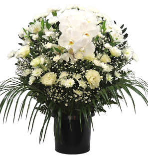 22,000 円の一例（洋花ホワイト）